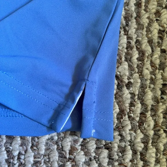 Women's Blue Polo Shirt - Picture 4 of 6